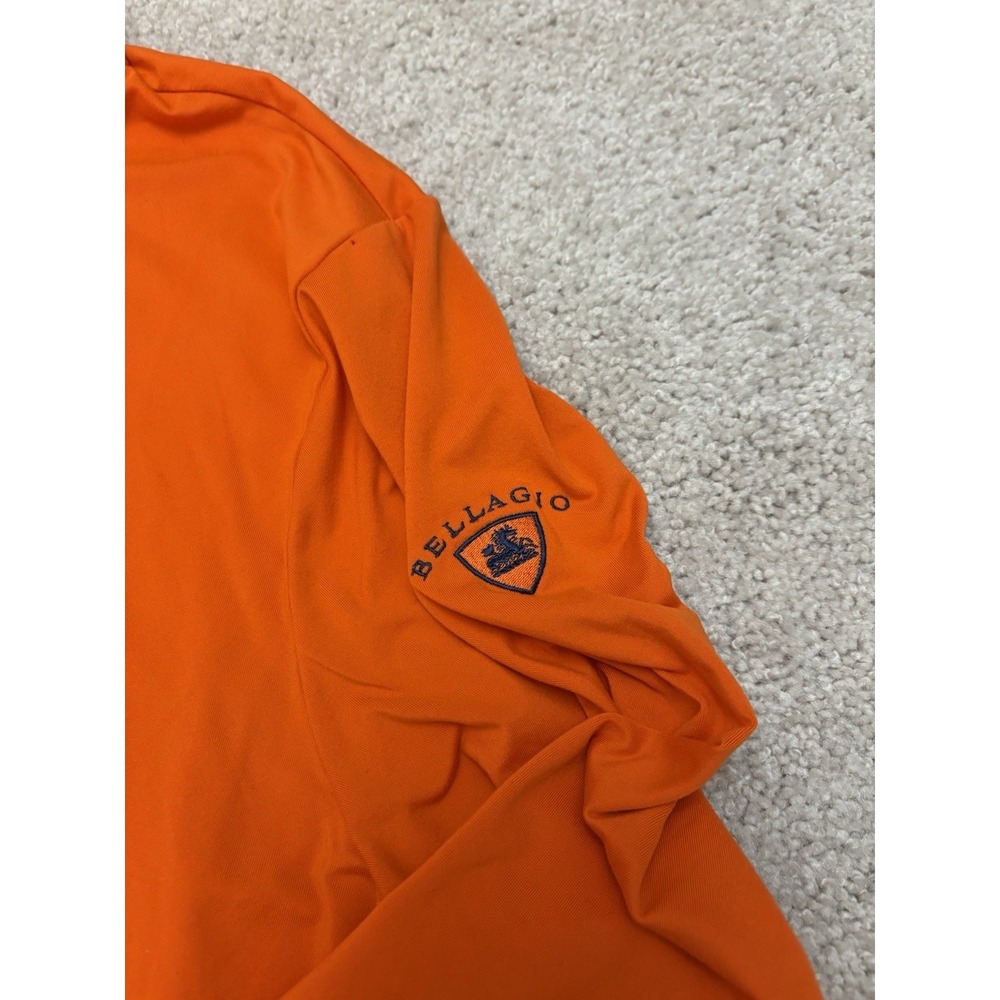 Polo Ralph Lauren Polo Golf Bellagio 1/4 Zip Orange Long Sleeve Pullover Size XL - Picture 2 of 6